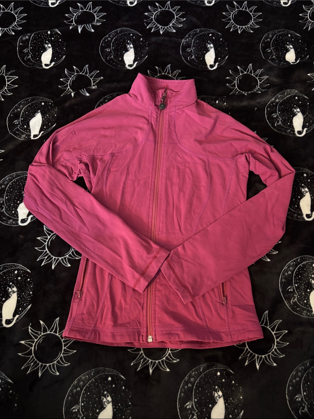 lululemon athletica Pink Full‑Zip Utility Jacket